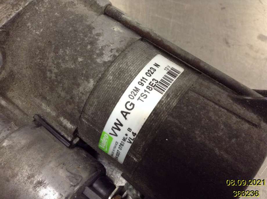 Starter diesel til Škoda Octavia 2005-2008 (Type II, Fase 1)  (SKODA|02M 911 023 N|TS18E3|)