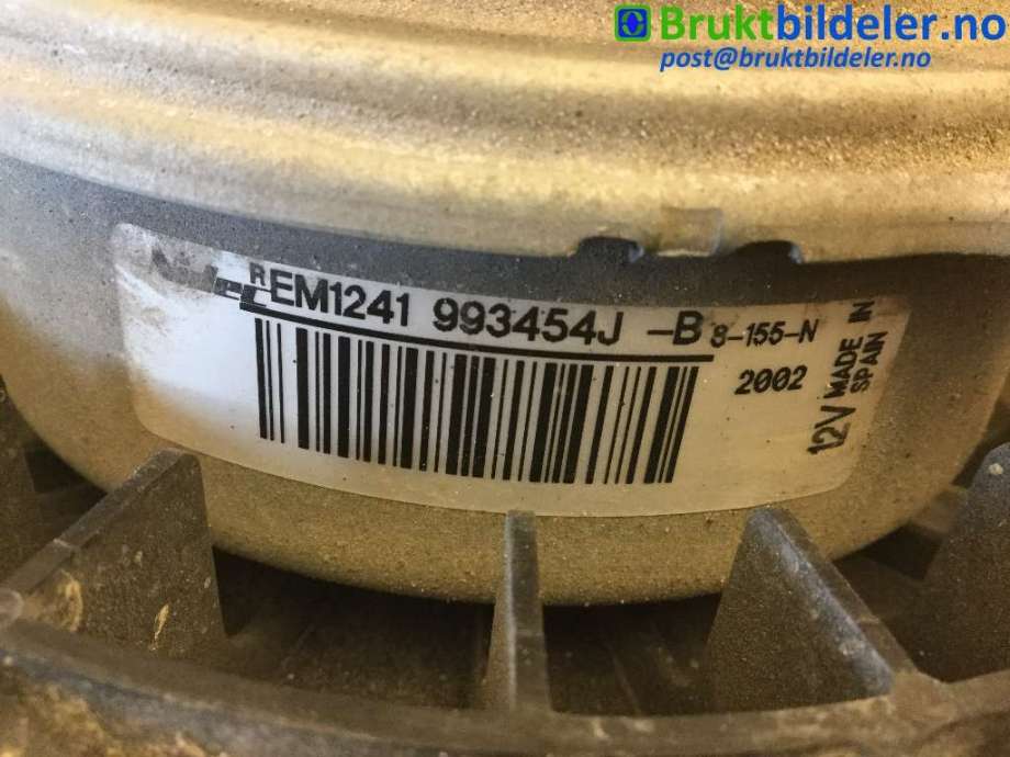 Kjølevifte til Audi A4 2007-2014 (Type IV) (B8) (B8) (AUDI|993454J-B||M134989)