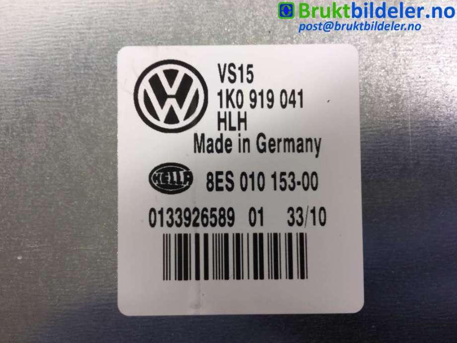 Styreenhet diverse til VW Golf VI 2008-2012  (VOLKSWAGEN|1K0919041|8ES 010 153-00|)