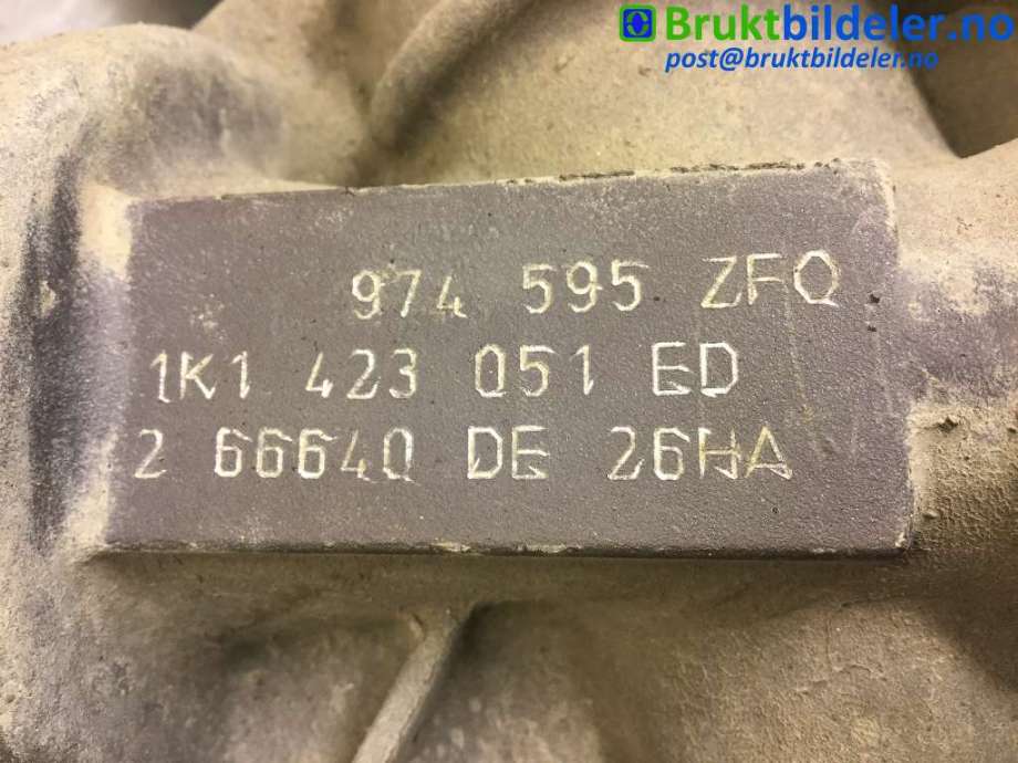 Tannstang elektrisk til VW Golf VI 2008-2012  (VOLKSWAGEN|1K1 423 051 ED||1K0 909 144 J)