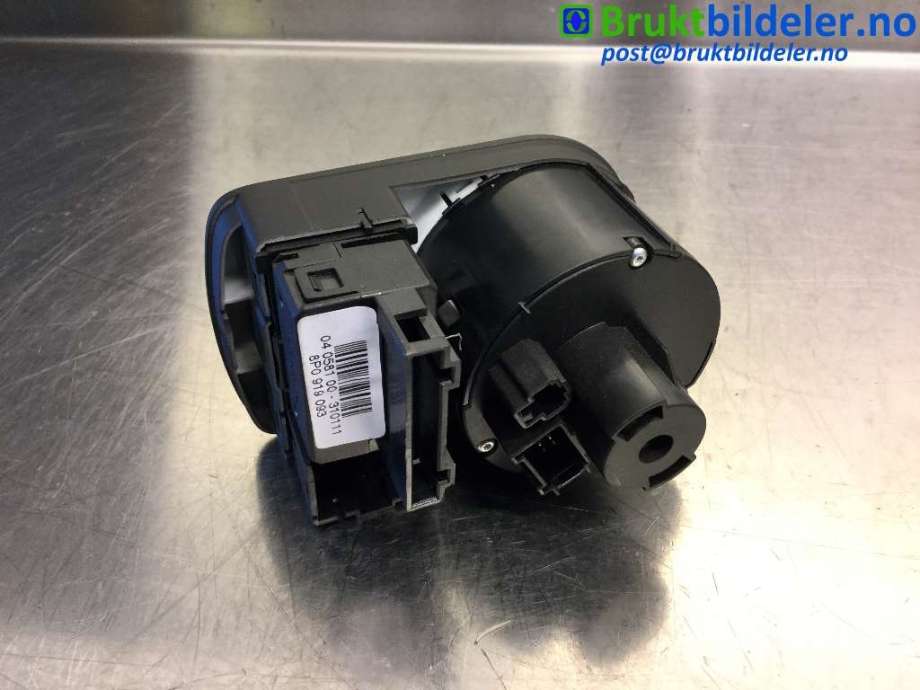 Bryter lys til Audi A3 2009-2012 (Type II, Fase 2)  (AUDI|8P1 941 531 EB|)