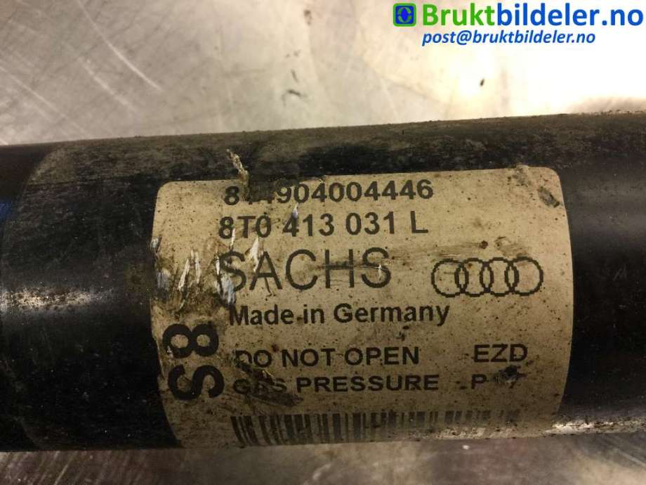Fjærbein høyre foran til Audi A5 2007-2016 (Type I)  (AUDI|8T0 413 031 L|814904004446|)