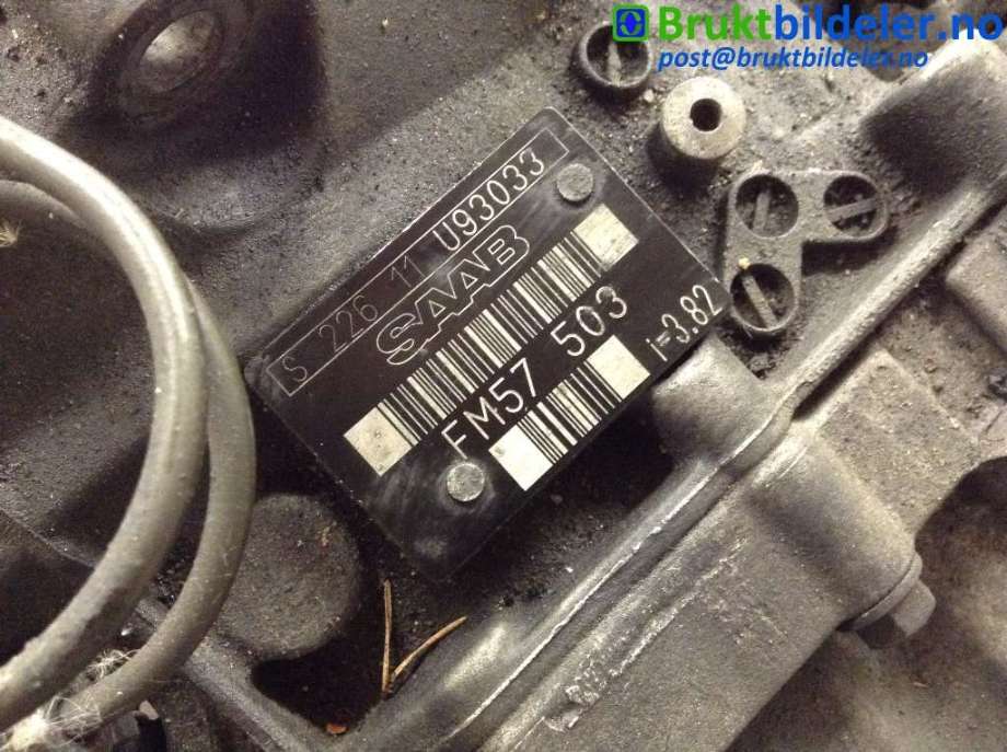Girkasse manuell til Saab 9-3 1998-2002 (Type I)  (SAAB||FM57503)
