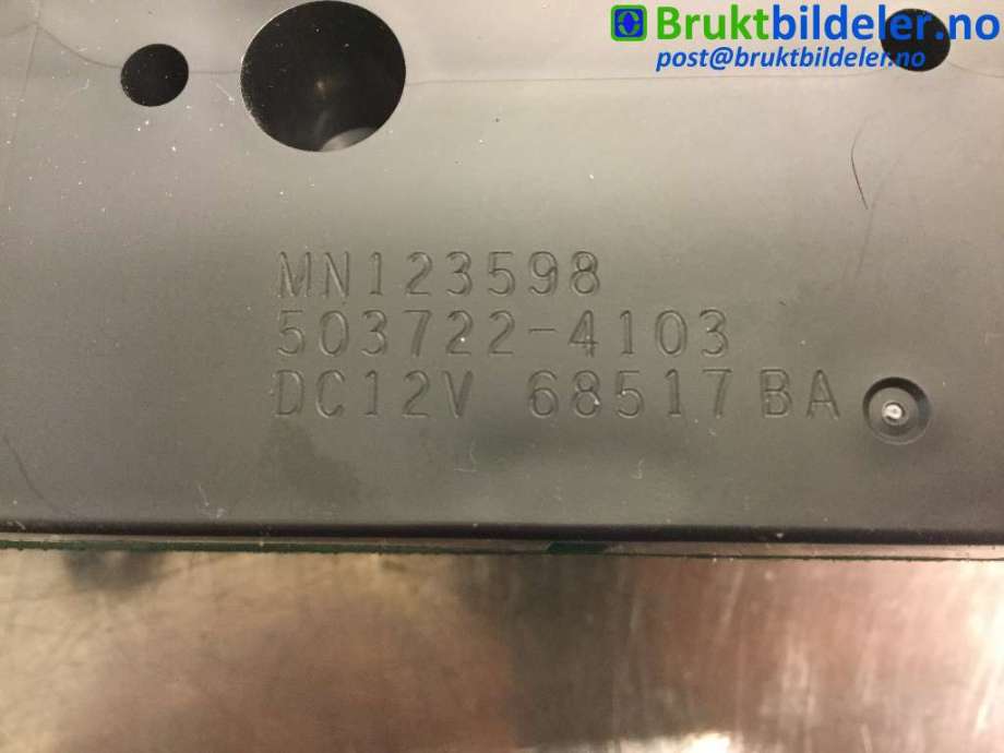 Varmeapparat betjening til Mitsubishi L200 2006-2015 (Type IV)  (MITSUBISHI|MN123598|503722-4103|)