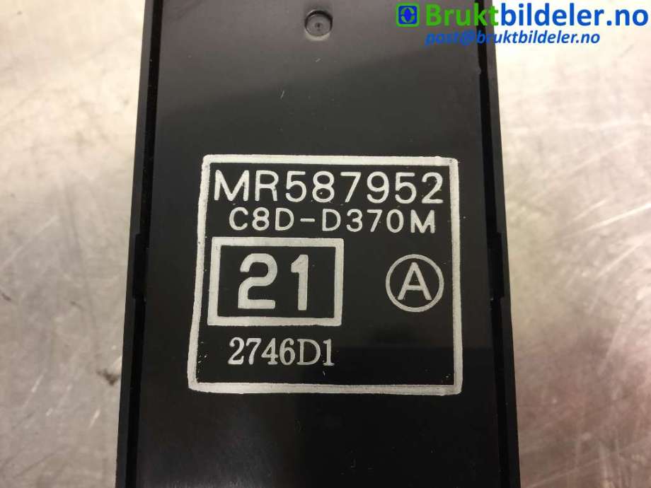 Bryter ruteheis til Mitsubishi L200 2006-2015 (Type IV)  (MITSUBISHI|MR587952|)