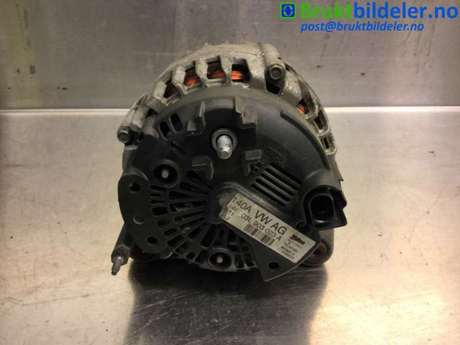 Dynamo til Audi A3 2009-2012 (Type II, Fase 2) (AUDI|03L 903 023 A|2608901A|TG14C031)