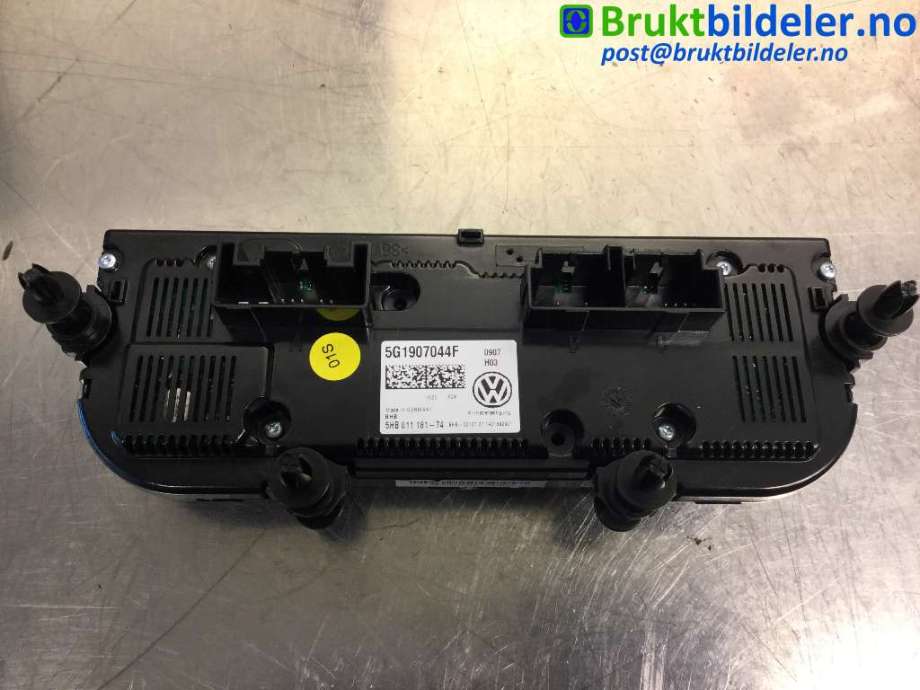 Varmeapparat betjening til VW Golf Sportsvan 2014-2018  (VOLKSWAGEN|5G1 907 044 F|)