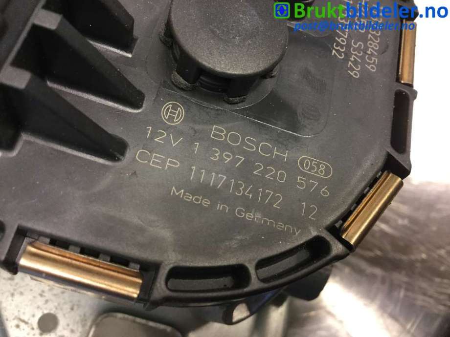 Viskermotor frontrute til Peugeot 3008 2009-2016 (Type I)  (PEUGEOT|9671062180|1 397 220 576|)