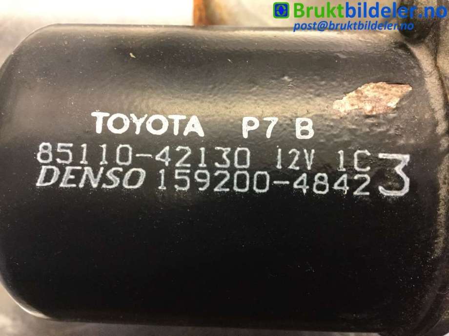 Viskermotor frontrute til Toyota RAV4 2000-2006 (Type II)  (TOYOTA|85110-42130|159200-4842|)