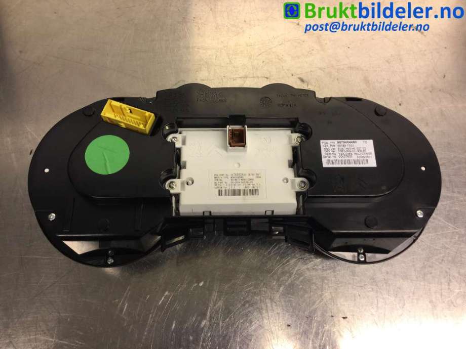 Instrumentpanel til Peugeot 3008 2009-2016 (Type I)  (PEUGEOT|9676464480|)