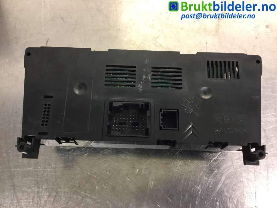 Varmeapparat betjening til Peugeot 3008 2009-2016 (Type I)  (PEUGEOT|96 738 322 XT|)