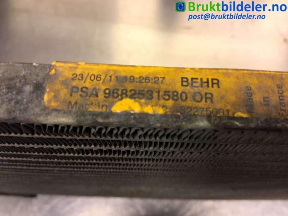 Aircondition radiator til Peugeot 3008 2009-2016 (Type I)  (PEUGEOT|9682531580OR|)