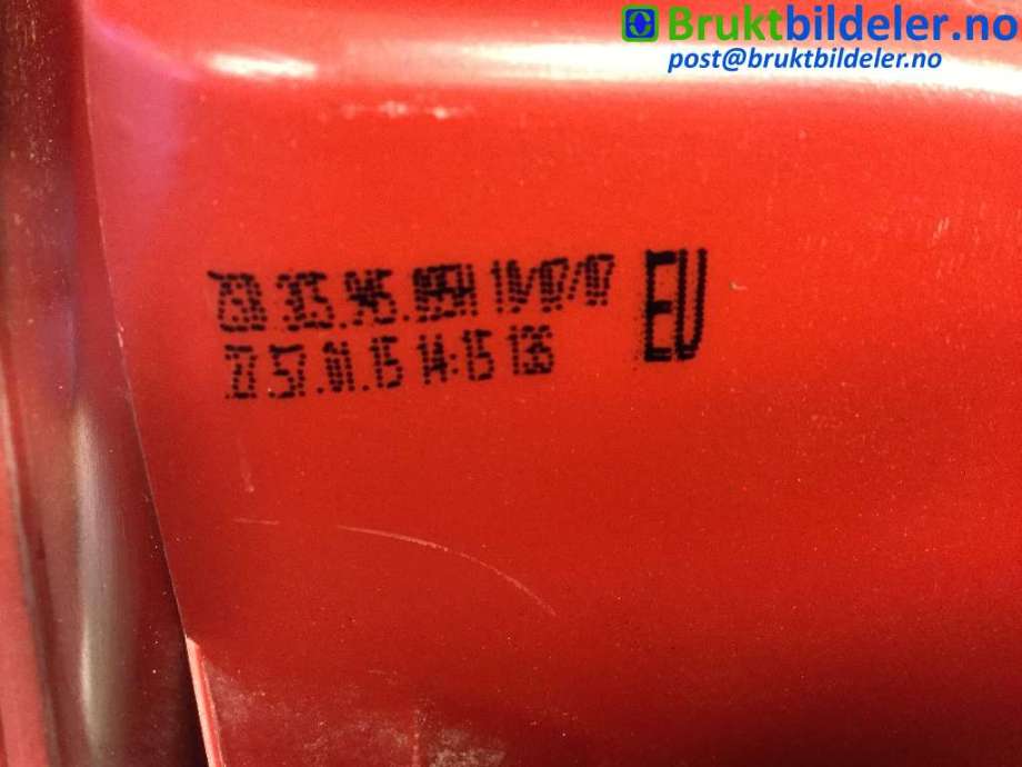 Baklykt venstre til VW Passat 2005-2010 (B6) (B6) (VOLKSWAGEN|3C5 945 095 H|)