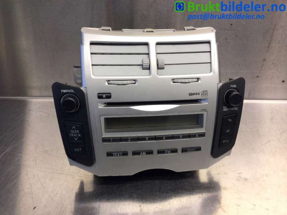 Bilstereo til Toyota Yaris, 2009-2011 (Type II, Fase 2) (TOYOTA|86120-0D201)