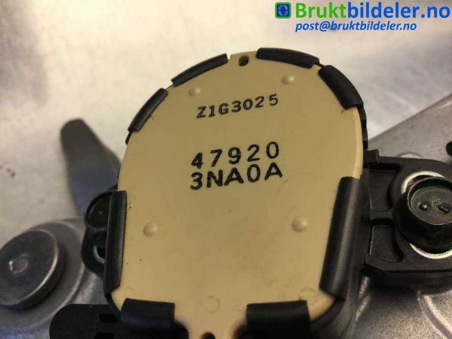 Pedal gass/brems/clutch til Nissan Leaf 2011-2017 (Type I)  (NISSAN|18002-1KM0B||47920-3NA0A)