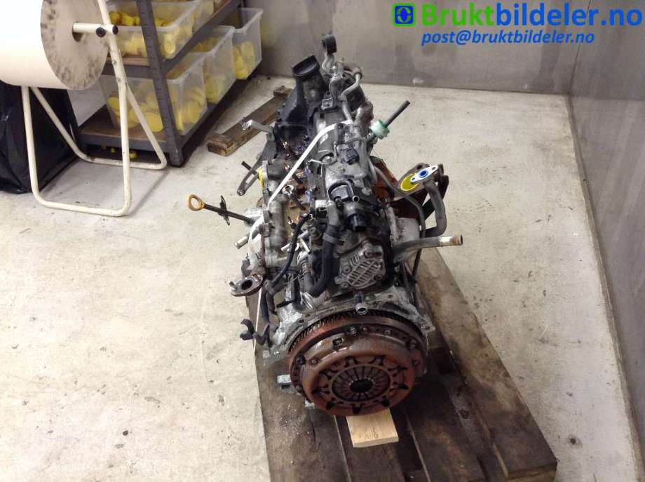 Motor diesel til Toyota Yaris 2009-2011 (Type II, Fase 2)  (TOYOTA||1ND-TV)