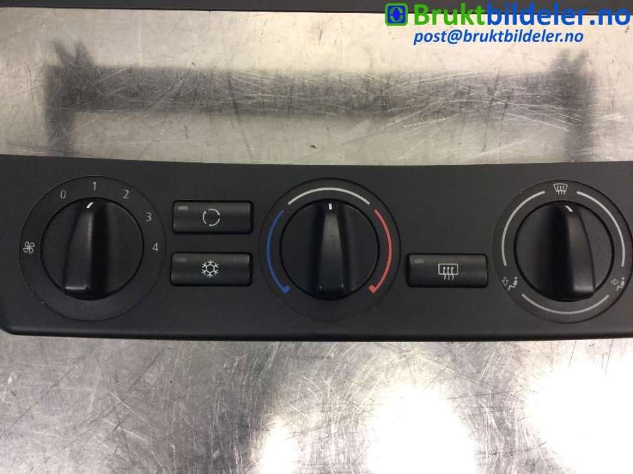 Varmeapparat betjening til BMW X3 2007-2010 (Fase 2) (E83) (E83) (BMW|6411 3 420 905|)