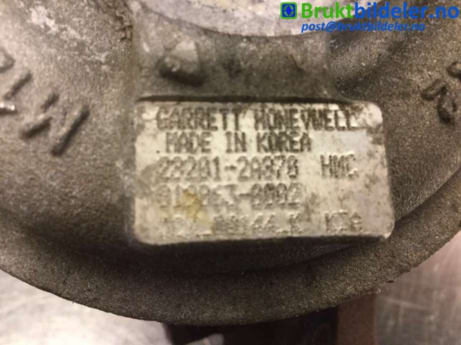 Turbo til Kia Carens 2013-2018 Type III  (KIA|28201-2A870|819863-0002|)