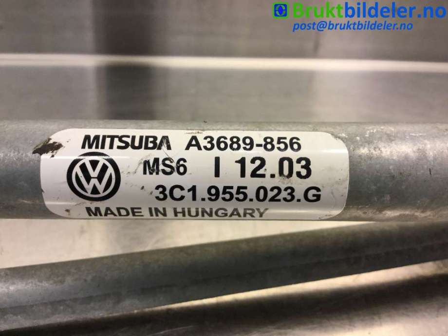 Viskeroverføring til VW Passat 2005-2010 (B6) (B6) (VOLKSWAGEN|3C1 955 023 G|A3689-856|)