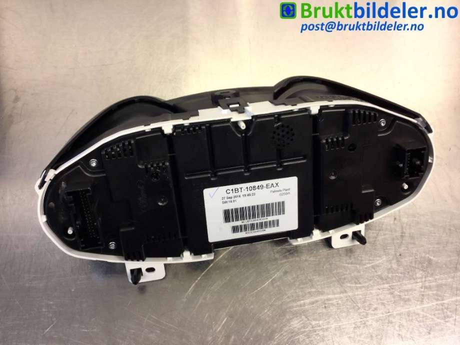 Instrumentpanel til Ford Fiesta 2013-2017 (Type VI, Fase 2)  (FORD|C1BT-10849-EAX|)