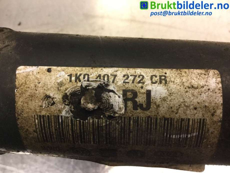 Drivaksel høyre foran til VW Passat 2005-2010 (B6) (B6) (VOLKSWAGEN|1K0 407 272 CR|)