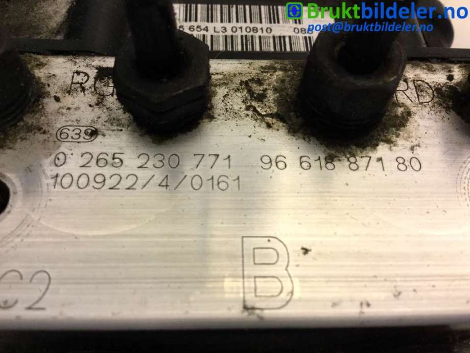 ABS sentral til Citroën Jumpy 2007-2016 (Type II)  (CITROEN|96 618 871 80|0 265 230 771|0 265 951 350)