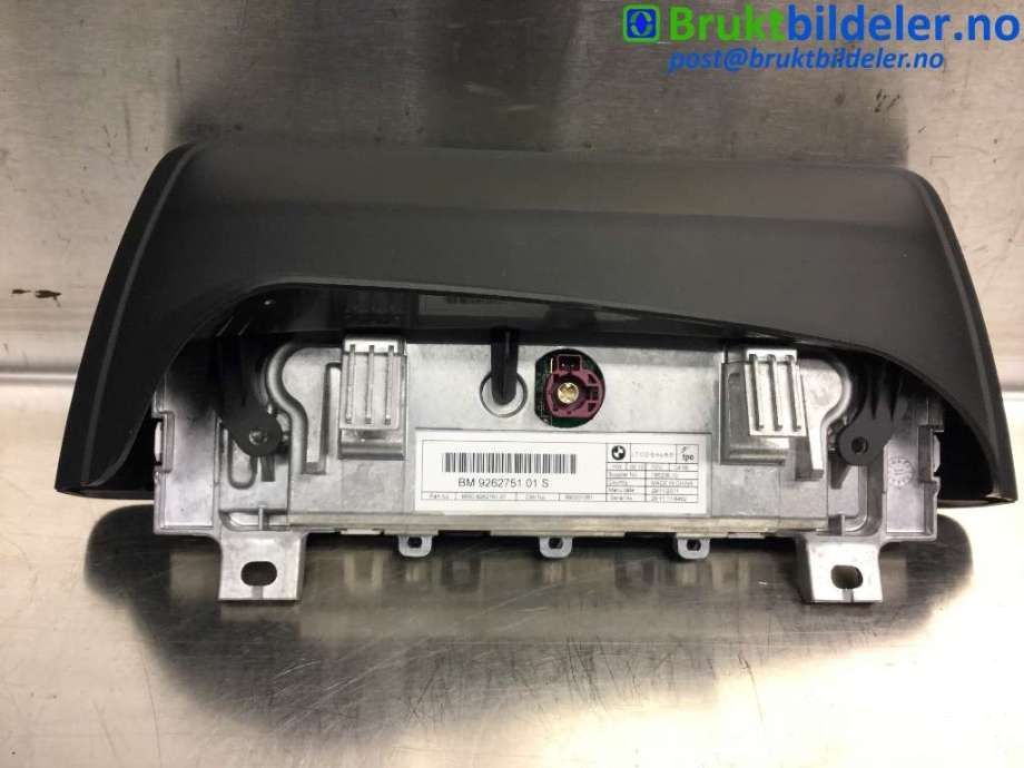 Instrument kjørecomputer til BMW 1-Serie 2011-2015 (Fase 1) (F20/F21) (F20/F21) (BMW|6550 9 262 751 01|)