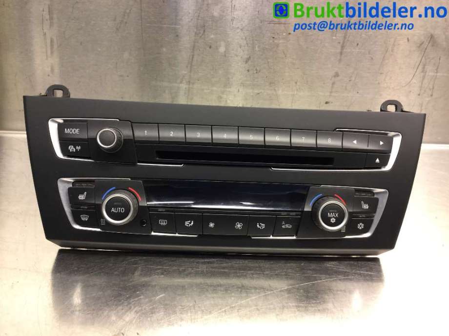 Varmeapparat betjening til BMW 1-Serie, 2011-2015 (Fase 1) (F20/F21) (F20/F21) (BMW|6411 9 261 086-01)