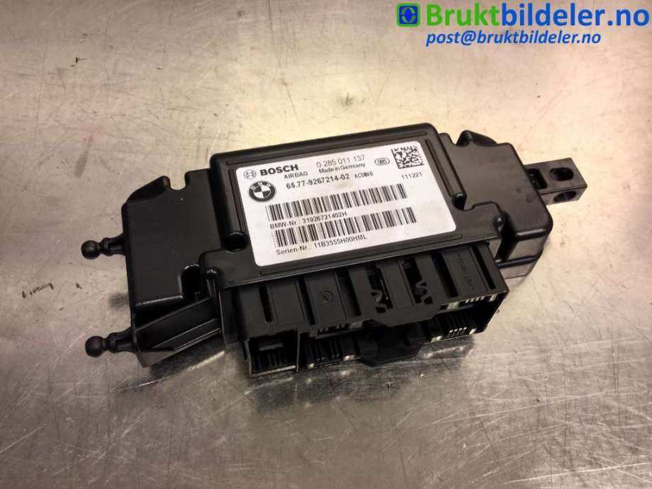 Airbag elektronikk til BMW 1-Serie, 2011-2015 (Fase 1) (F20/F21) (F20/F21) (BMW|)