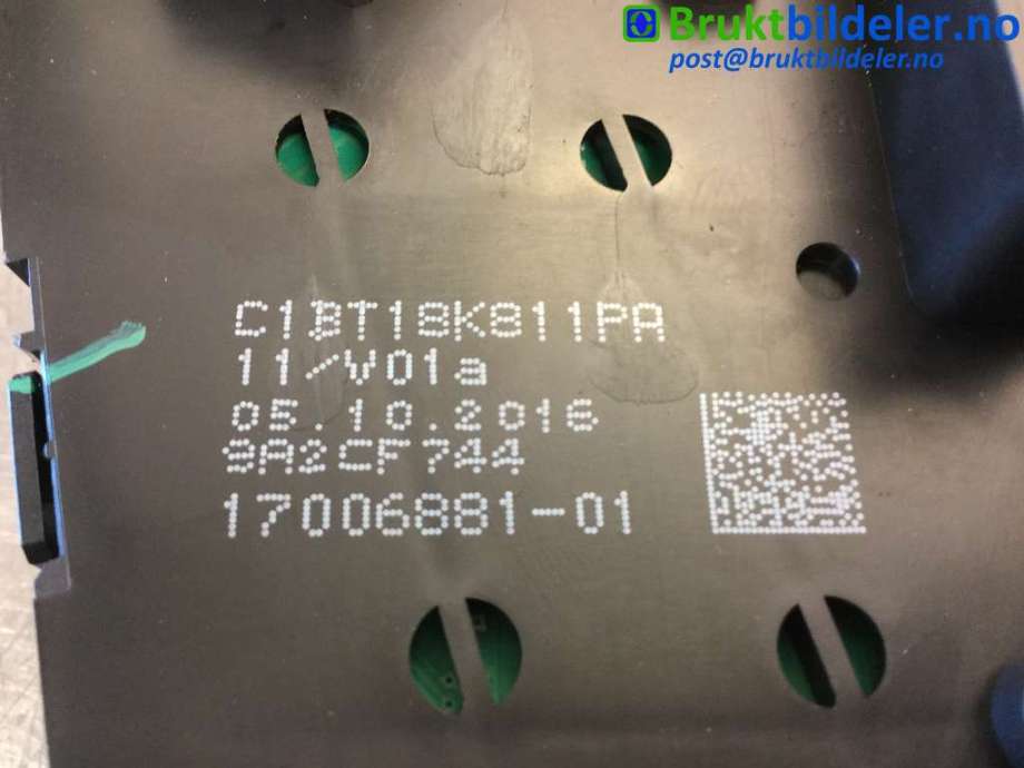 Bilstereo diverse til Ford Fiesta 2013-2017 (Type VI, Fase 2) (FORD|C1BT-18K811-PA|)