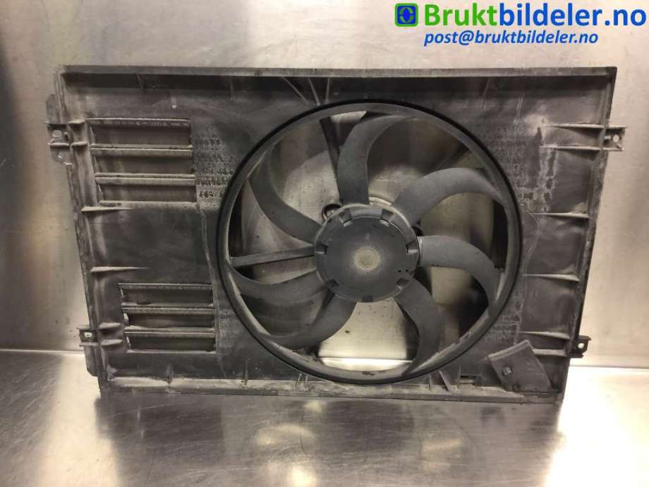 Kjølevifte til Audi A3 2009-2012 (Type II, Fase 2)  (AUDI|1K0 959 455 FB||1K0 121 205 AC)