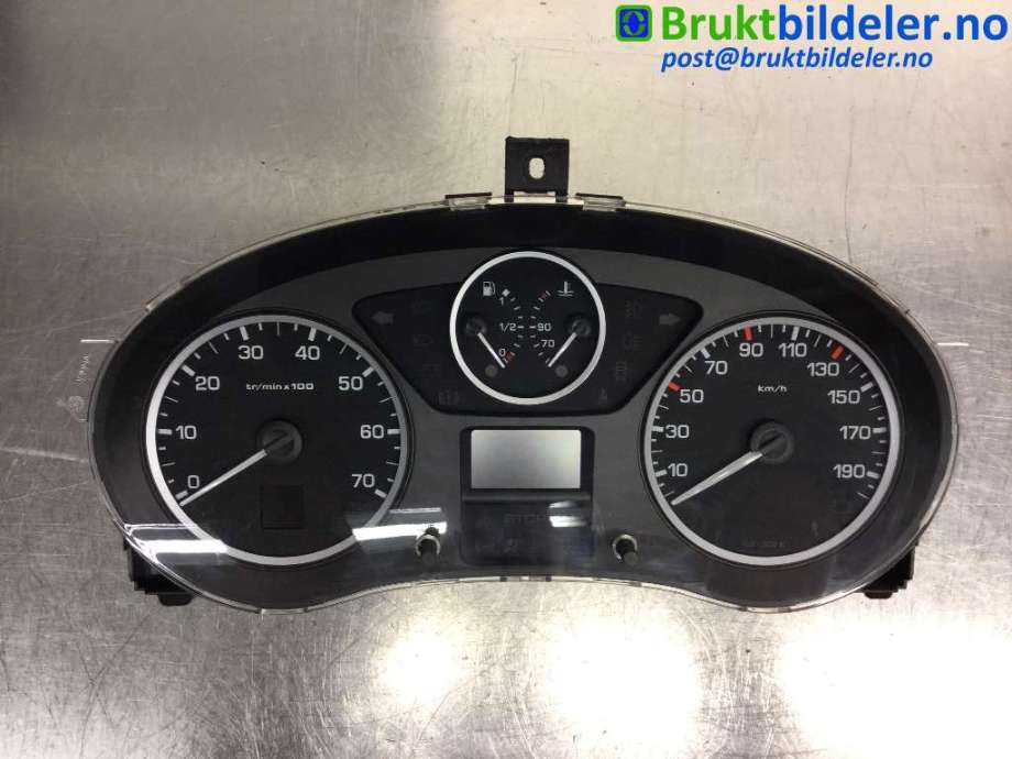 Instrumentpanel til Peugeot Partner, 2008-2015 (Type II, Fase 1)  (PEUGEOT|9673999380)