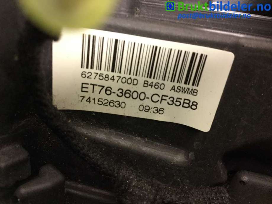 Ratt til Ford Transit Courier 2018-2023 (Type I, Fase 2)  (FORD|ET76-3600-CF35B8|)