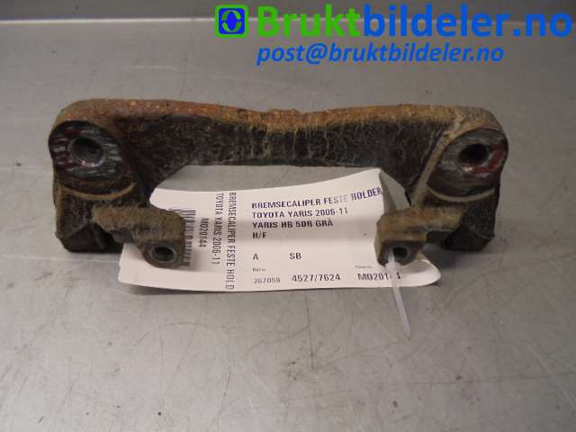 Bremsecaliper brakett til Toyota Yaris, 2006-2009 (Type II, Fase 1) (TOYOTA|)