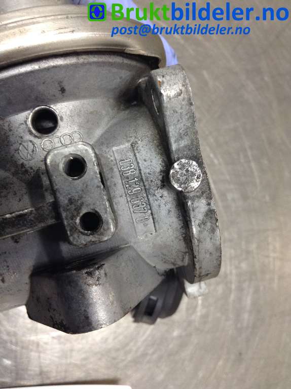 EGR-ventil til Škoda Octavia 2000-2004 (Type I, Fase 2) (SKODA|038 129 637 B|)