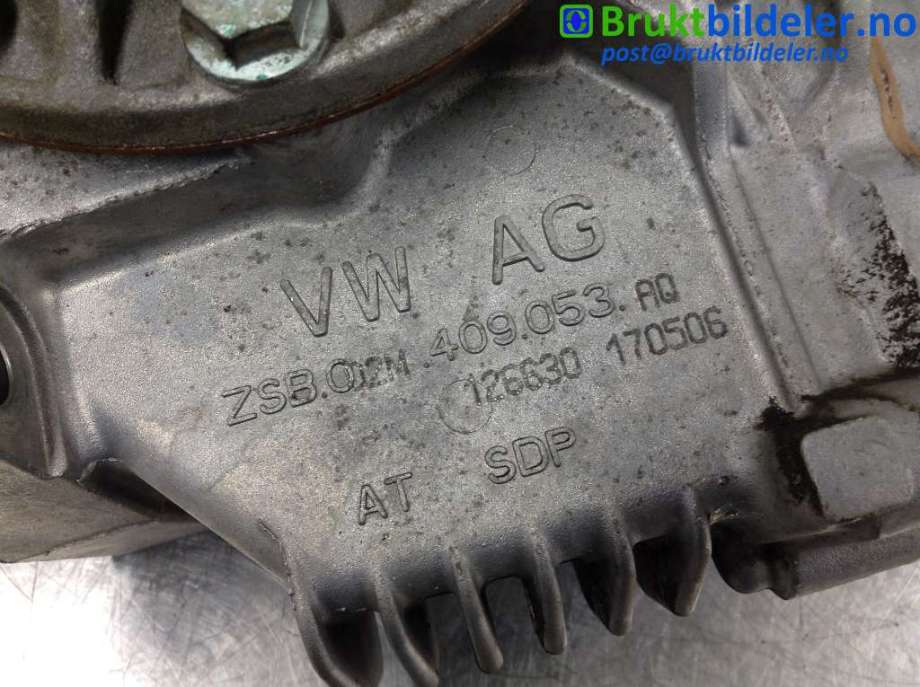 Girkasse 4WD fordelingskasse til VW Passat 2005-2010 (B6) (B6) (VOLKSWAGEN|02M 409 053 AQ|SDP|)