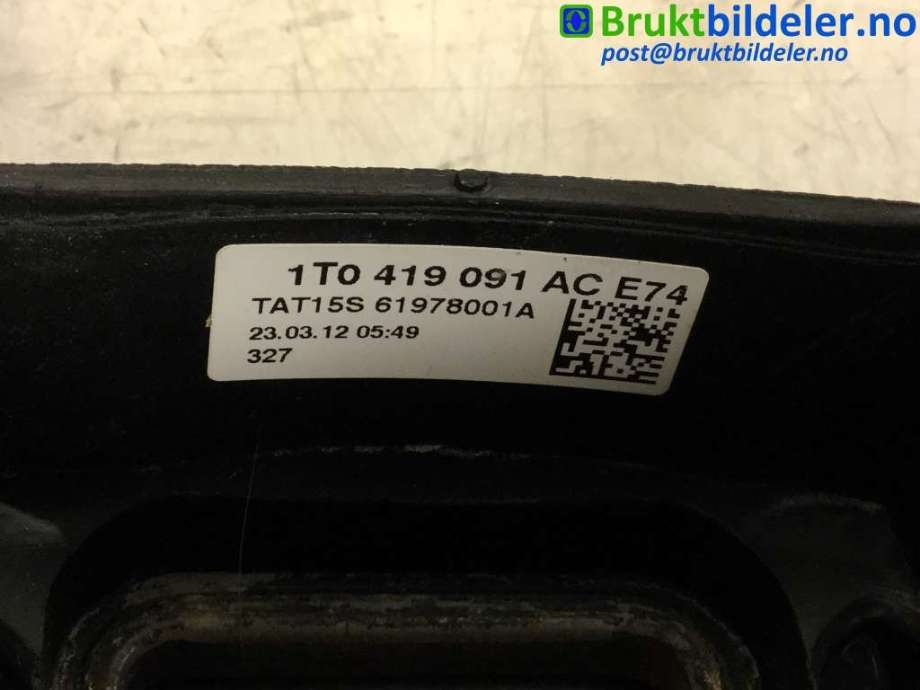Ratt til VW Caddy 2010-2015 (Type III, Fase 2)  (VOLKSWAGEN|1T0 419 091 AC|)