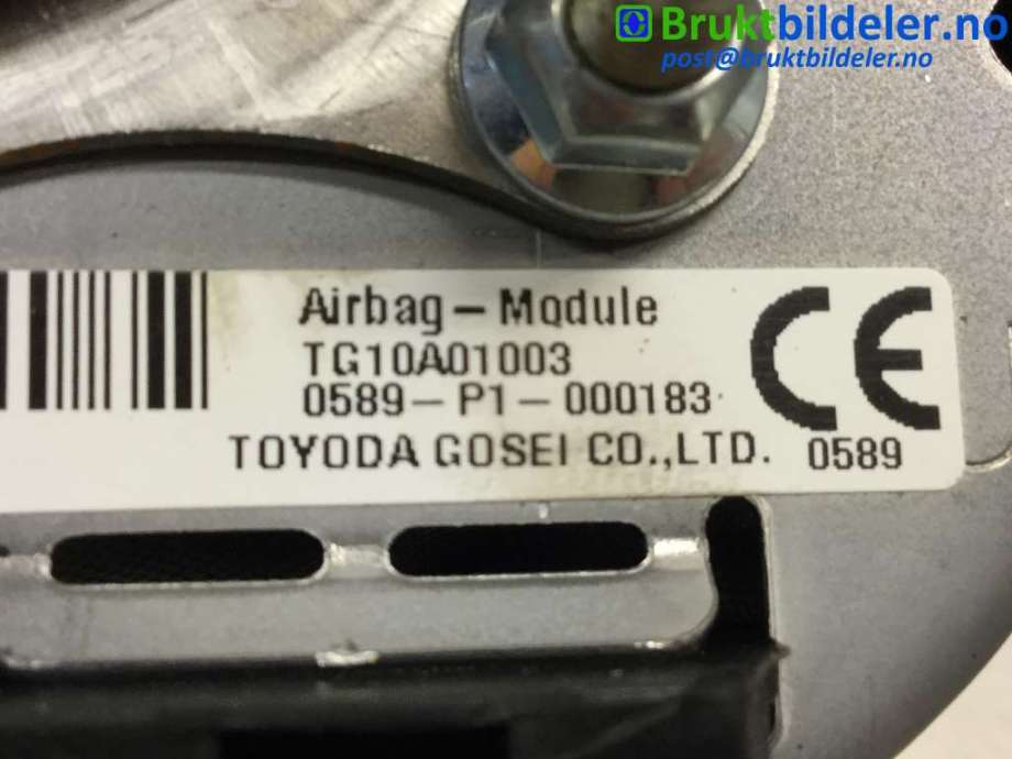 Airbag rattpute til Lexus NX 2014-2021 (Type I) (AZ10) (AZ10) (LEXUS||TG10A01003)