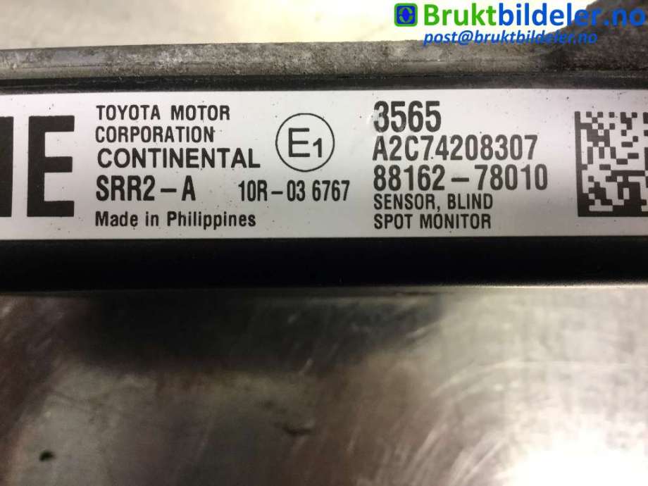Sensor diverse til Lexus NX 2014-2021 (Type I) (AZ10) (AZ10) (LEXUS|88162-78010|A2C74208307|)