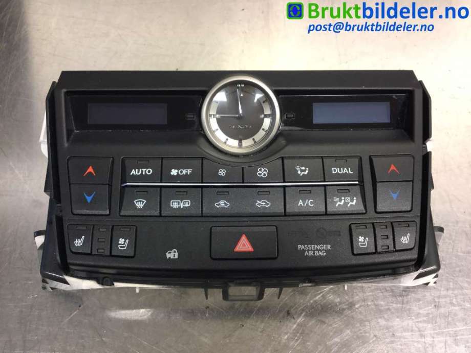 Varmeapparat betjening til Lexus NX, 2014-2021 (Type I) (AZ10) (AZ10) (LEXUS|55900-78051)