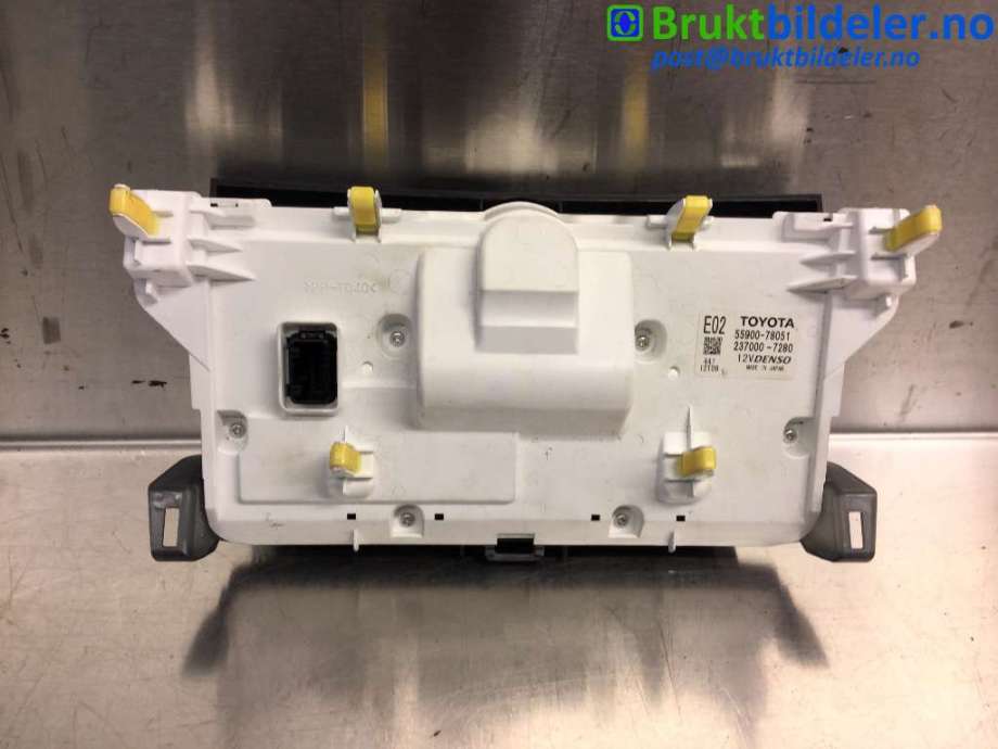 Varmeapparat betjening til Lexus NX 2014-2021 (Type I) (AZ10) (AZ10) (LEXUS|55900-78051|237000-7280|)