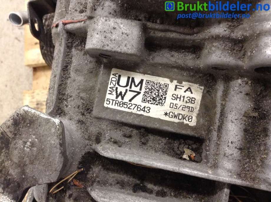Girkasse automat til Mazda 3 2013-2016 (Type III, Fase 1)  (MAZDA||5TR0527643)