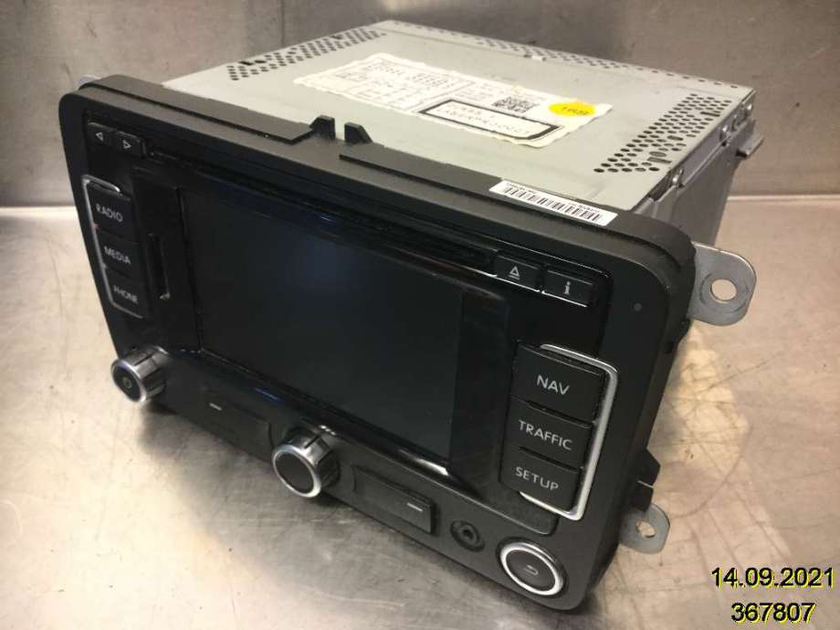 Bilstereo til VW Golf VI 2008-2012  (VOLKSWAGEN|3C0 035 270|7 612 032 080|)