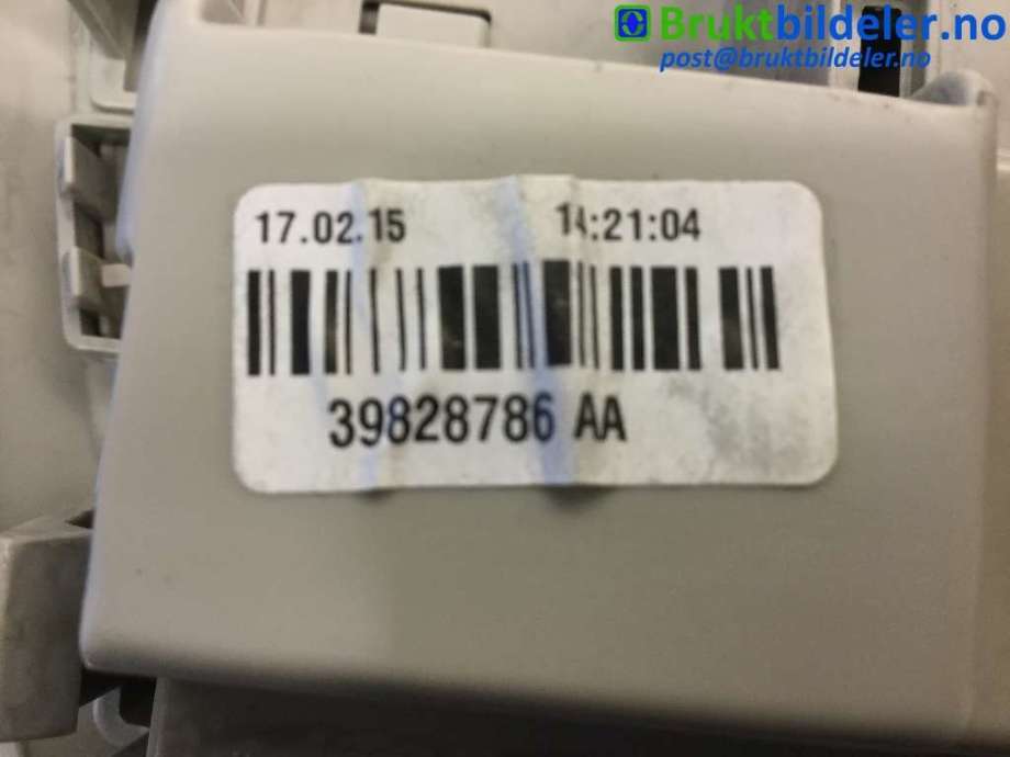 Taklyspanel til Volvo V40 2012-2019  (VOLVO|39828786 AA||31398259)