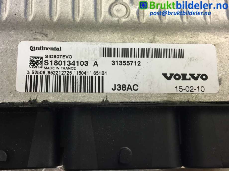 Styreenhet motor til Volvo V40 2012-2019  (VOLVO|31355712|S180134103|)