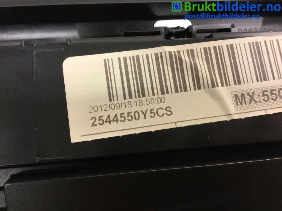 Varmeapparat betjening til Volvo V40 2012-2019  (VOLVO|2544550Y5CS|)