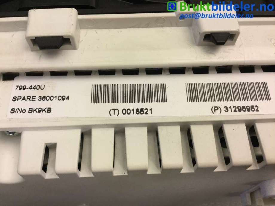 Instrumentpanel til Volvo V40 2012-2019  (VOLVO|31296952|0018521|)