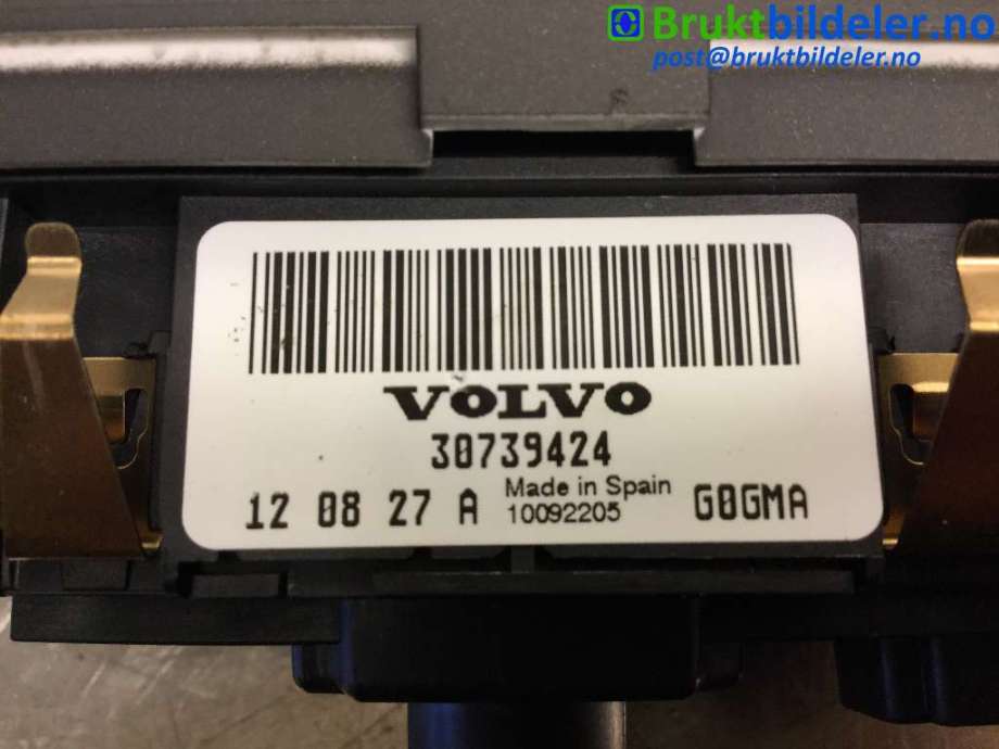 Bryter lys til Volvo V40 2012-2019  (VOLVO|30739424|)