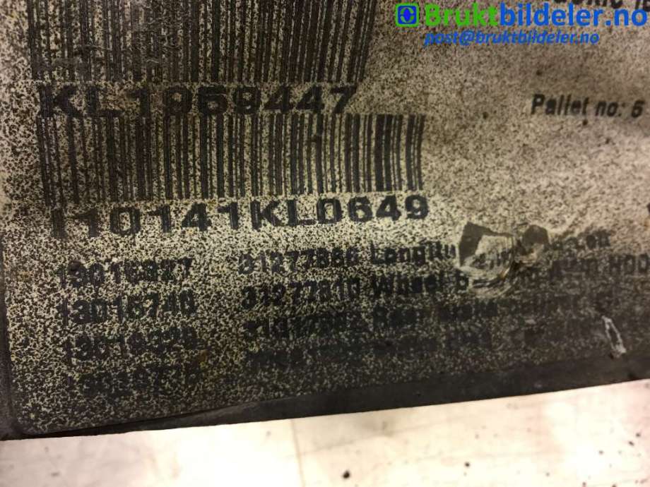 Hjulspindel venstre bak til Volvo XC60 2008-2013 (Type I, Fase 1)  (VOLVO||7G915A969VAE)