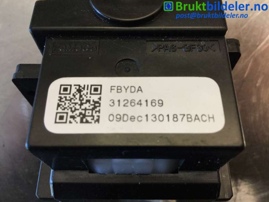 Bryter visker til Volvo XC60 2008-2013 (Type I, Fase 1)  (VOLVO|31264169|)